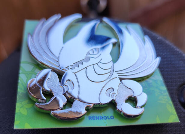 Skarmory Enamel Pin