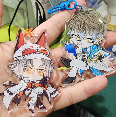 Mysta and Ike Vtuber Charms