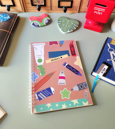 Original notebooks and memopads