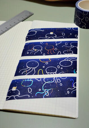 Original Jellyfish Prism Washi